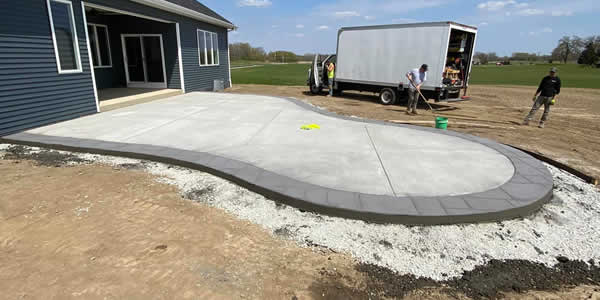 Patios & Stamped Concrete Services Across Wisconsin